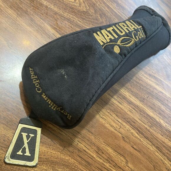 Natural Golf Headcover Beryllium Copper BeCu Fairway Wood X - Picture 1 of 6